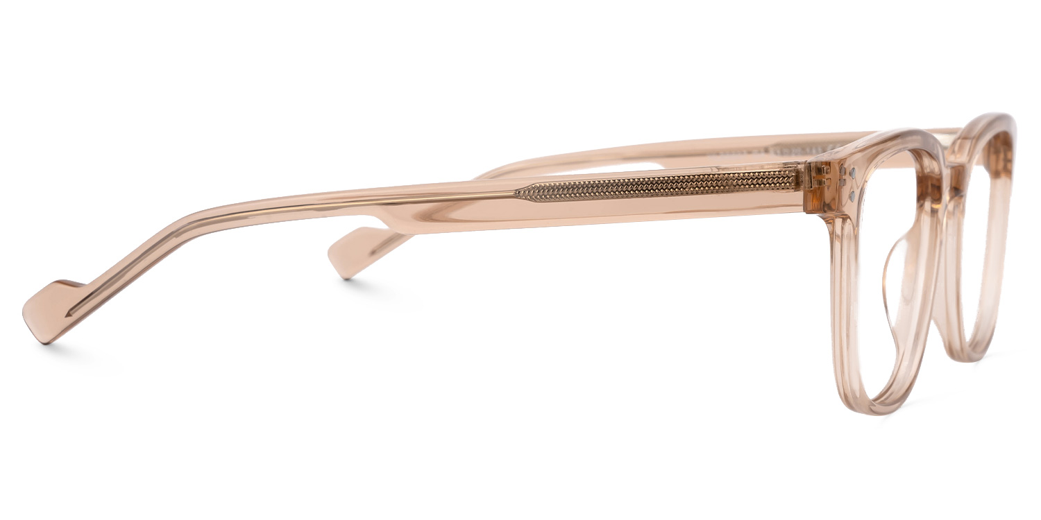 Rectangle Felixe Champagne Glasses deals -Zeelool Glasses2