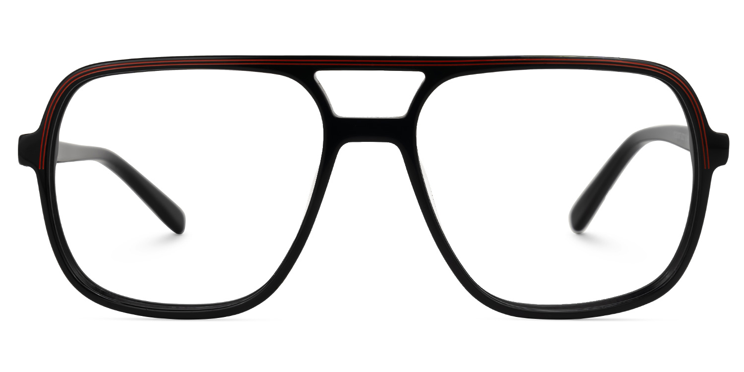 Aviator Moud Black Glasses deals -Zeelool Glasses0