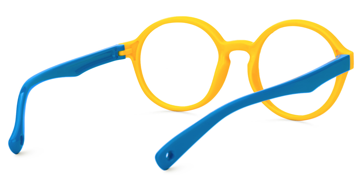 Kids Round Georgette Glasses with Cute Style -Zeelool3