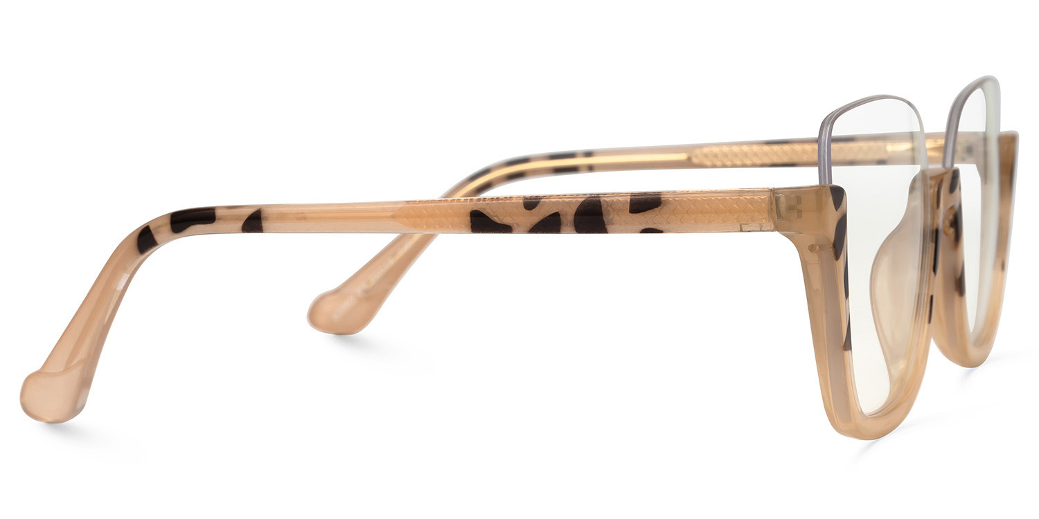 Kellina Square Brown Glasses2