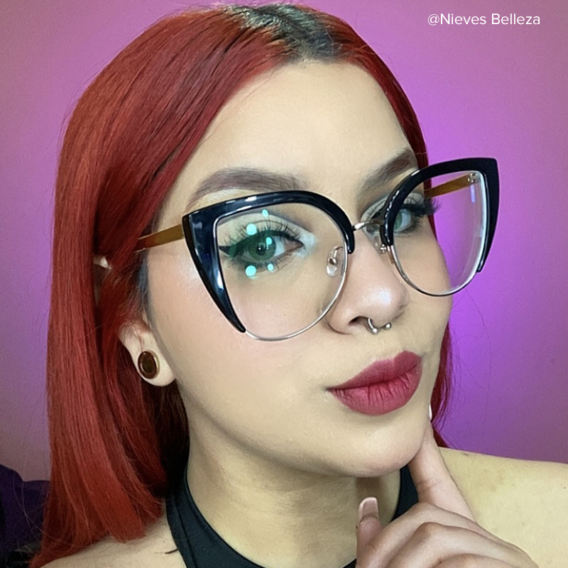 Brewer Cateye Black Frame Glasses | Zeelool Optical6