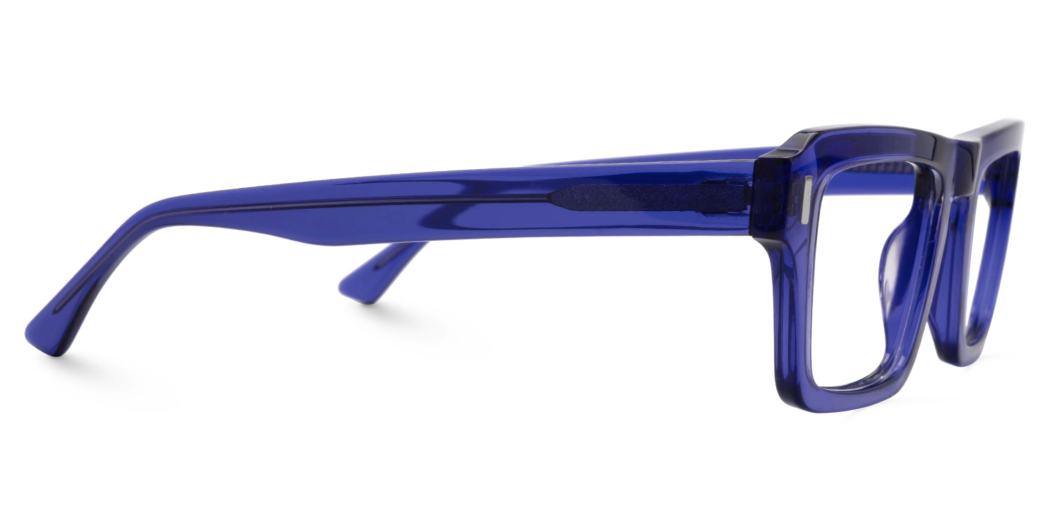 Tarloh Rectangle Blue Glasses2