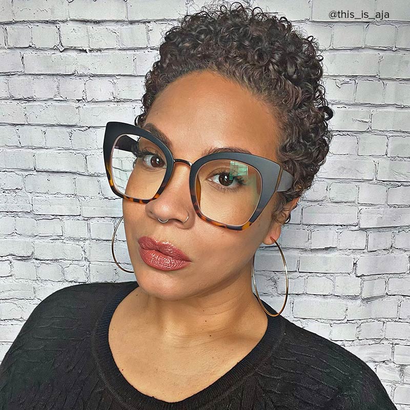 Cat Eye Black Glasses | Zeelool Glasses10