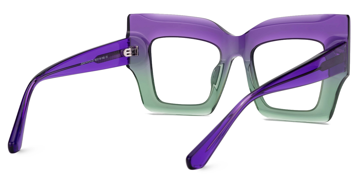 Milner Square Purple-Green Glasses3