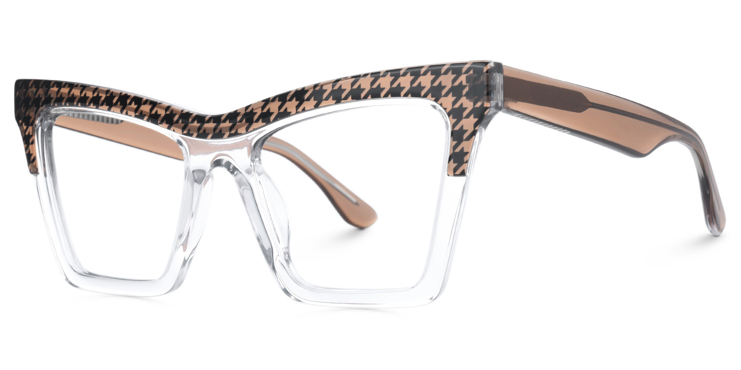 Jaclyn Cateye Brown Glasses1