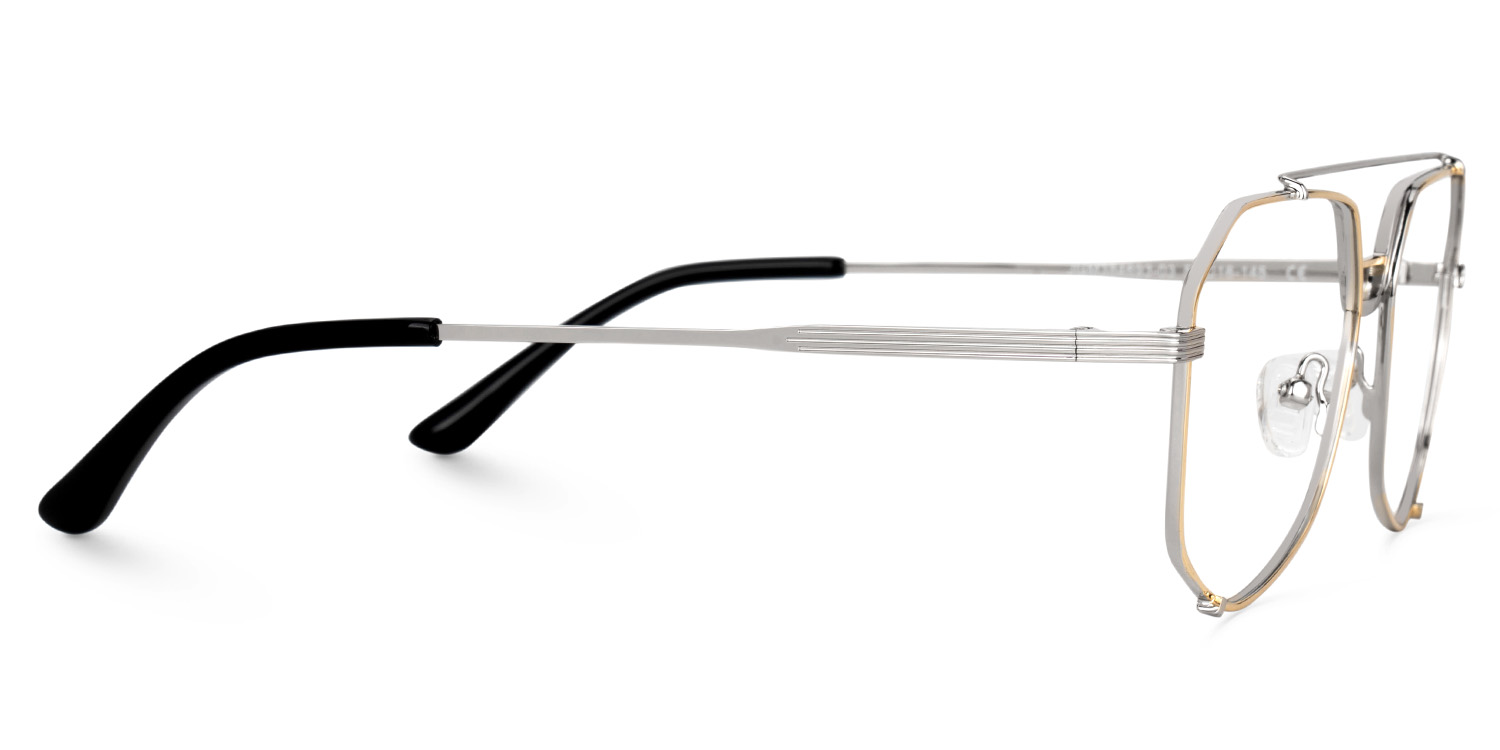 Beethoven Gold Aviator Prescription Glasses | Zeelool2