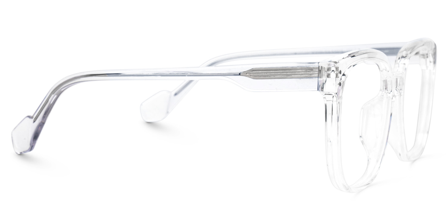 Mikel TR90 Square Crystal Frame Glasses | Zeelool2