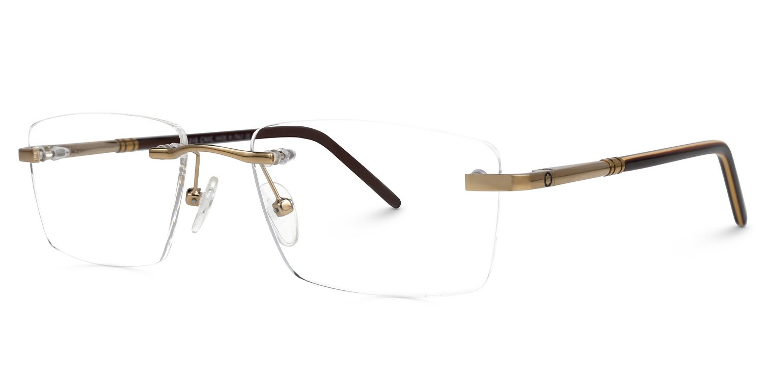 Rectangle Amariliz Brown Glasses deals -Zeelool Glasses1