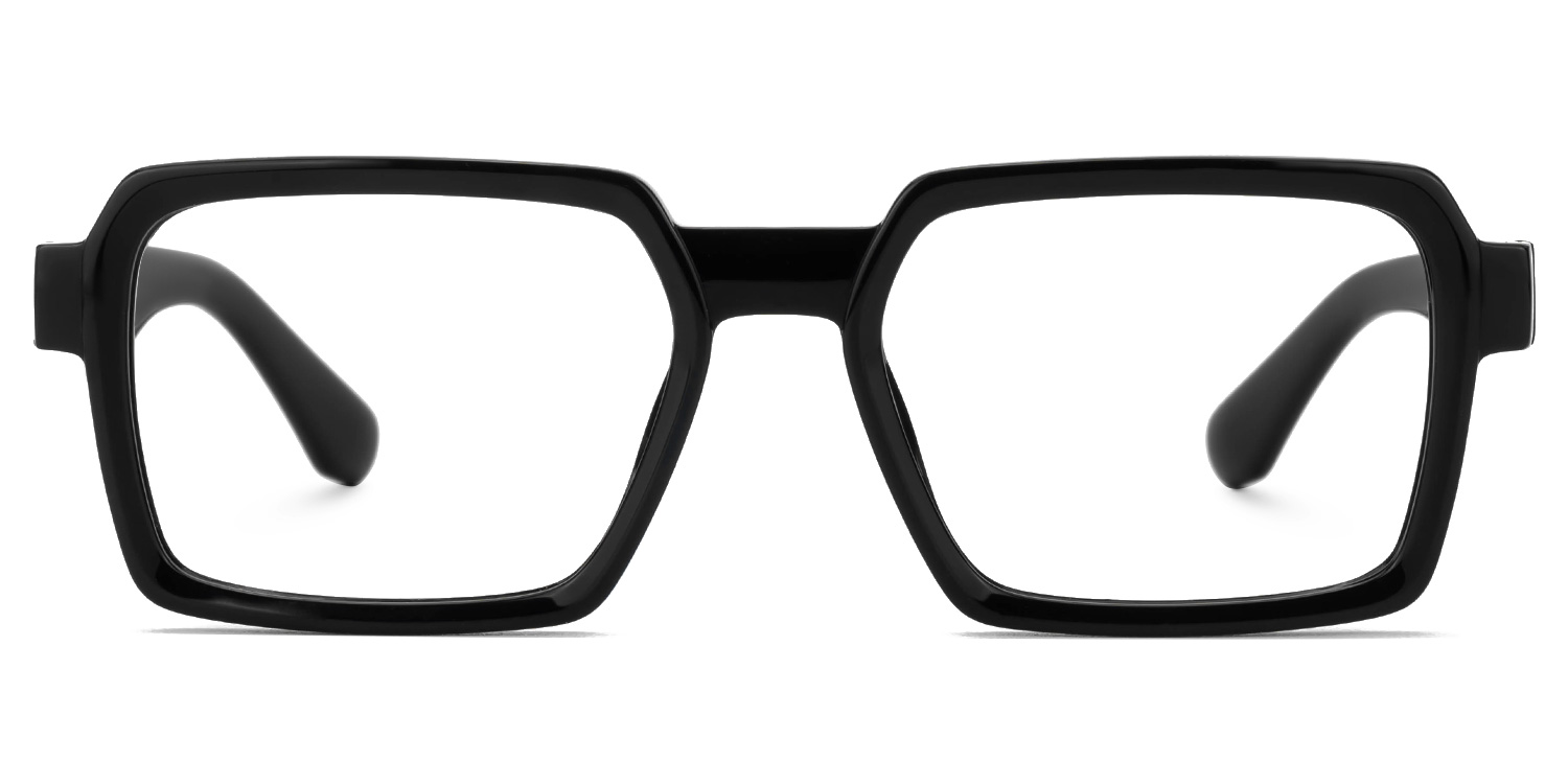 Fabien Rectangle Black Glasses good-img