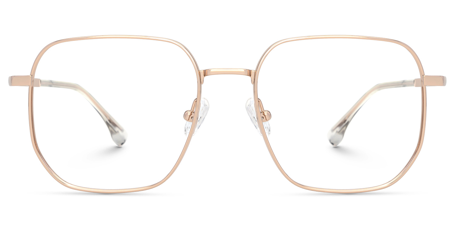 Kerbye Square Gold Glasses