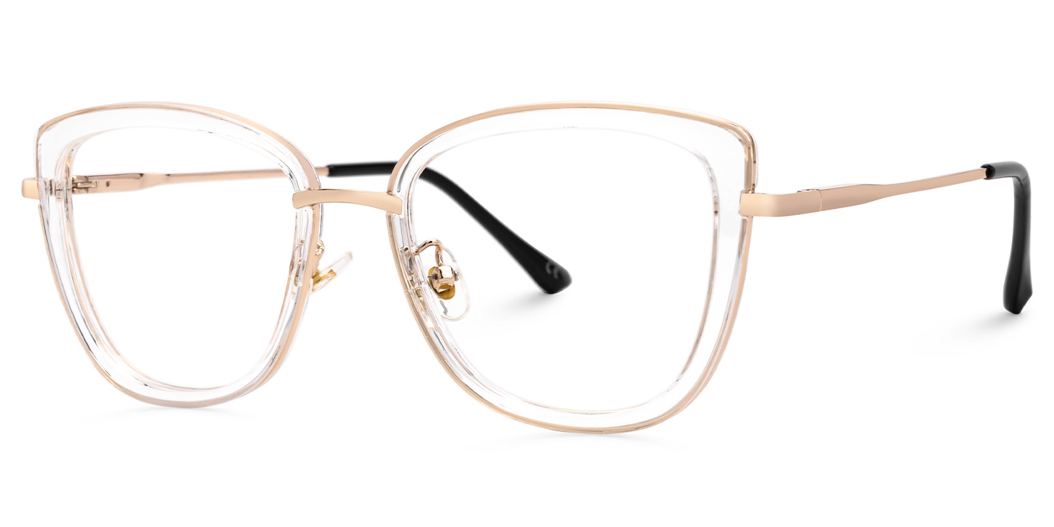 Crystal Kaye Cateye Frame Eyeglasses | Zeelool1