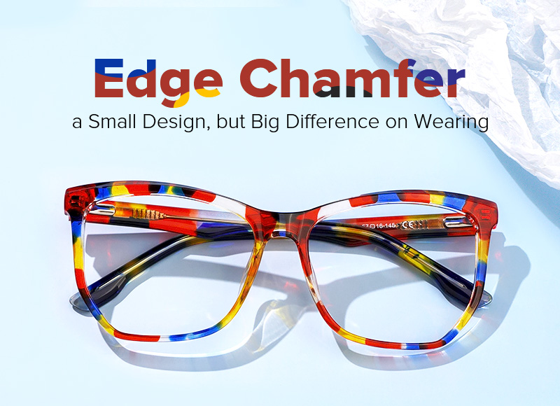 Geometric Libby Multicolor Glasses deals -Zeelool Glasses4