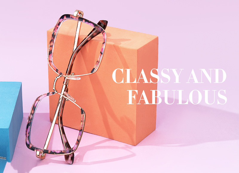 New Arrival Purple-Floral Color for Cordaro Frame Glasses | Zeelool4