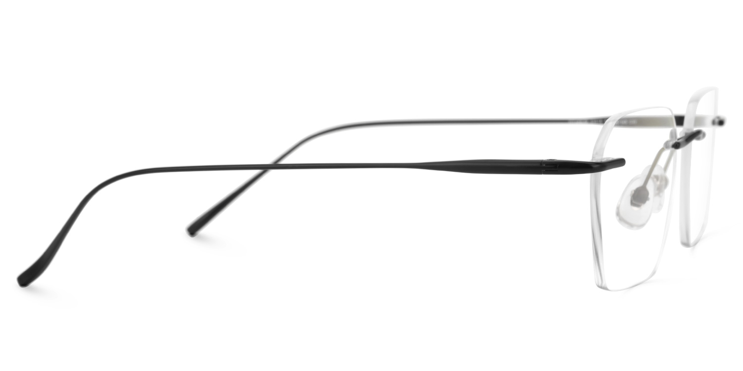 Rimless Cortes Glasses with Titanium for men and women -Zeelool Glasses2