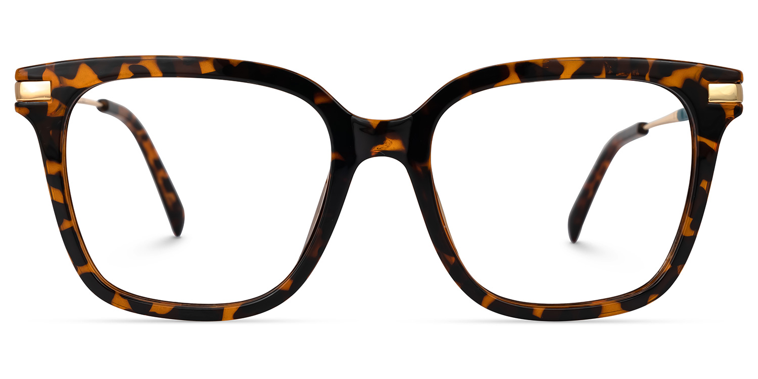 Jacqui Square Tortoise Glasses