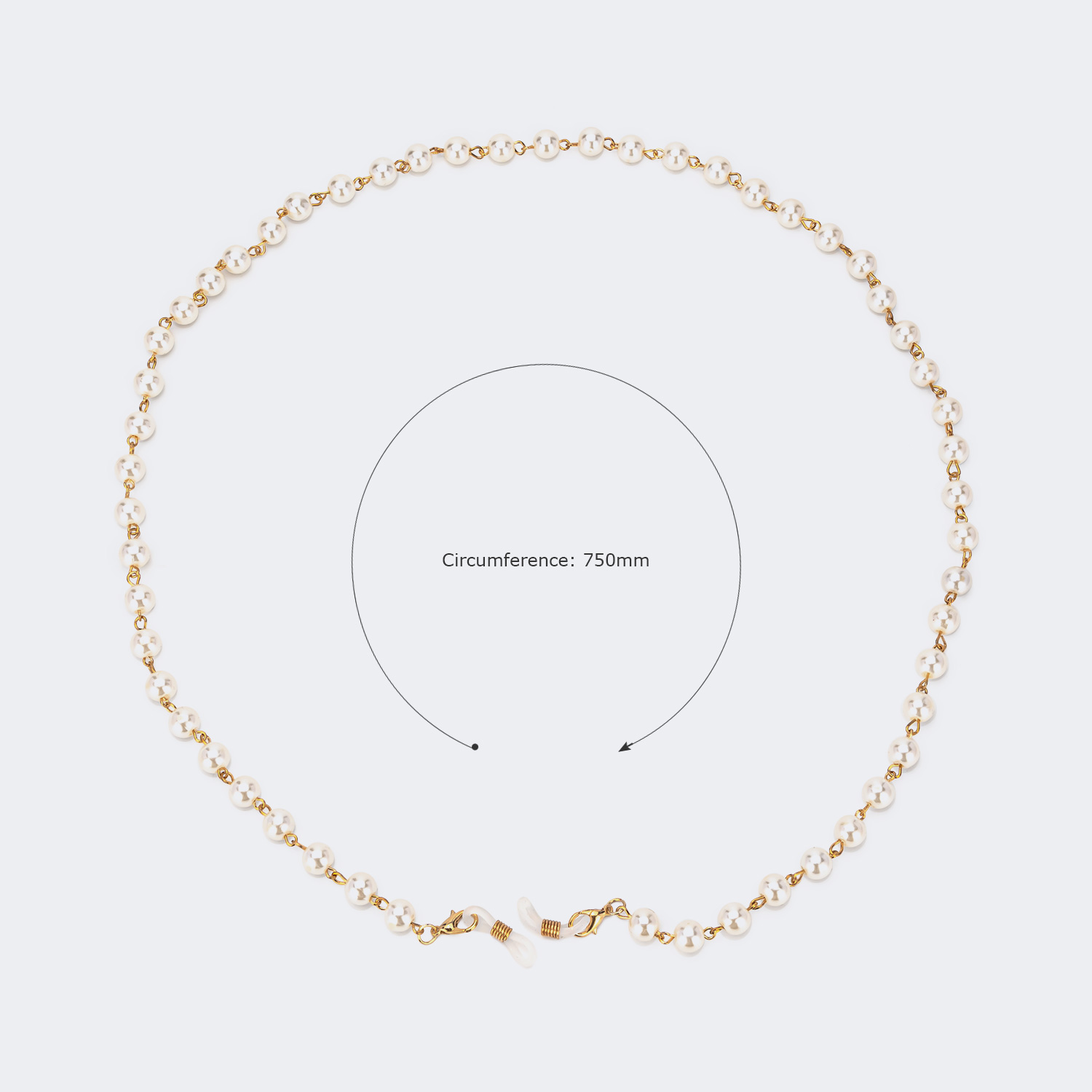 Fashion Eyeglasses Pearl Eyeglasses Chains Accessories on Zeelool2