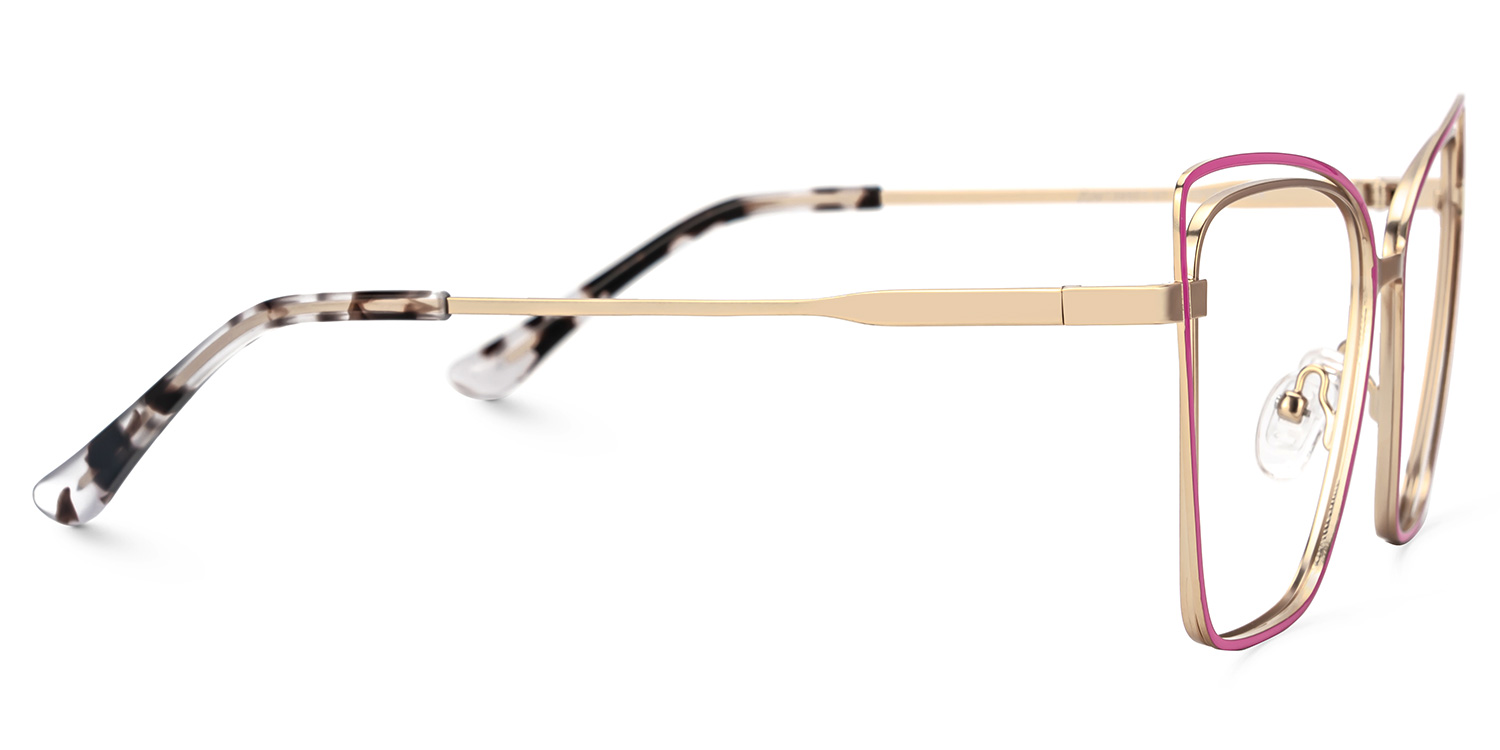 Castillo Butterfly Pink Glasses2