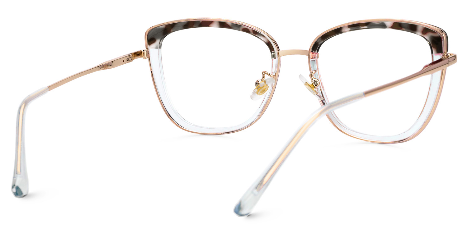 Blue Kaye Cateye Frame Eyeglasses | Zeelool3