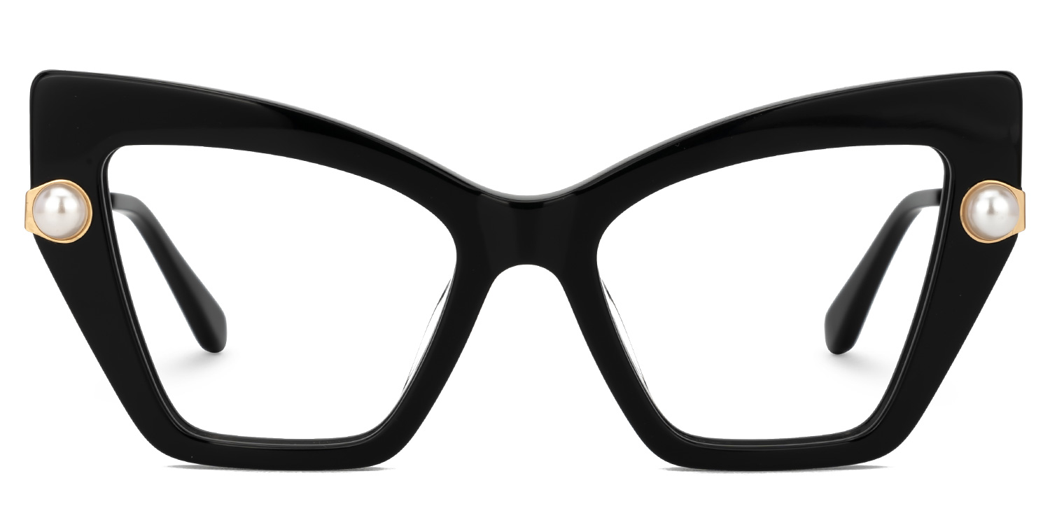 Tilana Cateye Black Glasses0