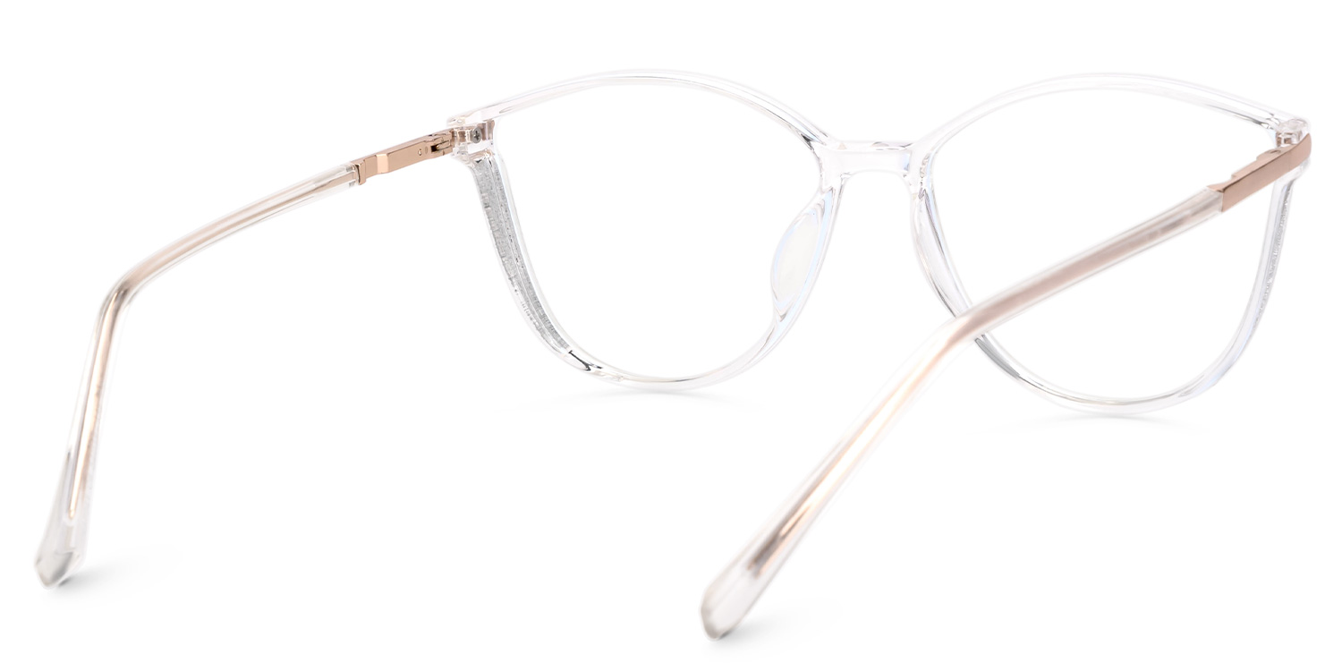 Keyshia Crystal Cat Eye Glasses in TR90 Frames | Zeelool3