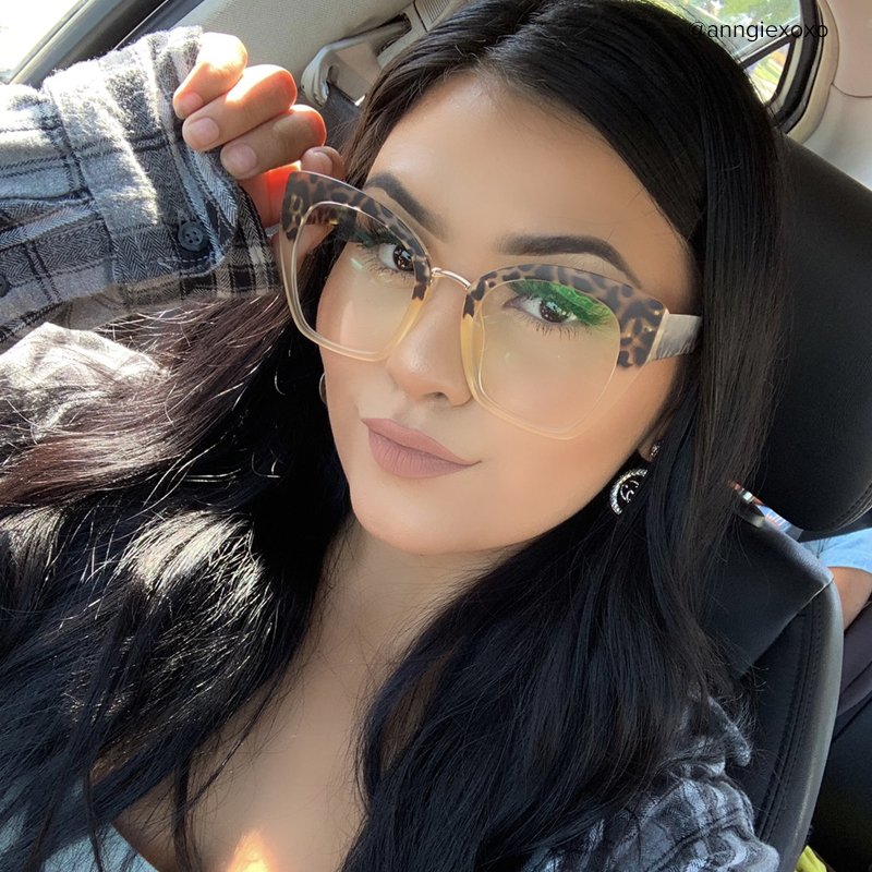 Denis Cat-eye Light Tortoise Frame Glasses | Zeelool7