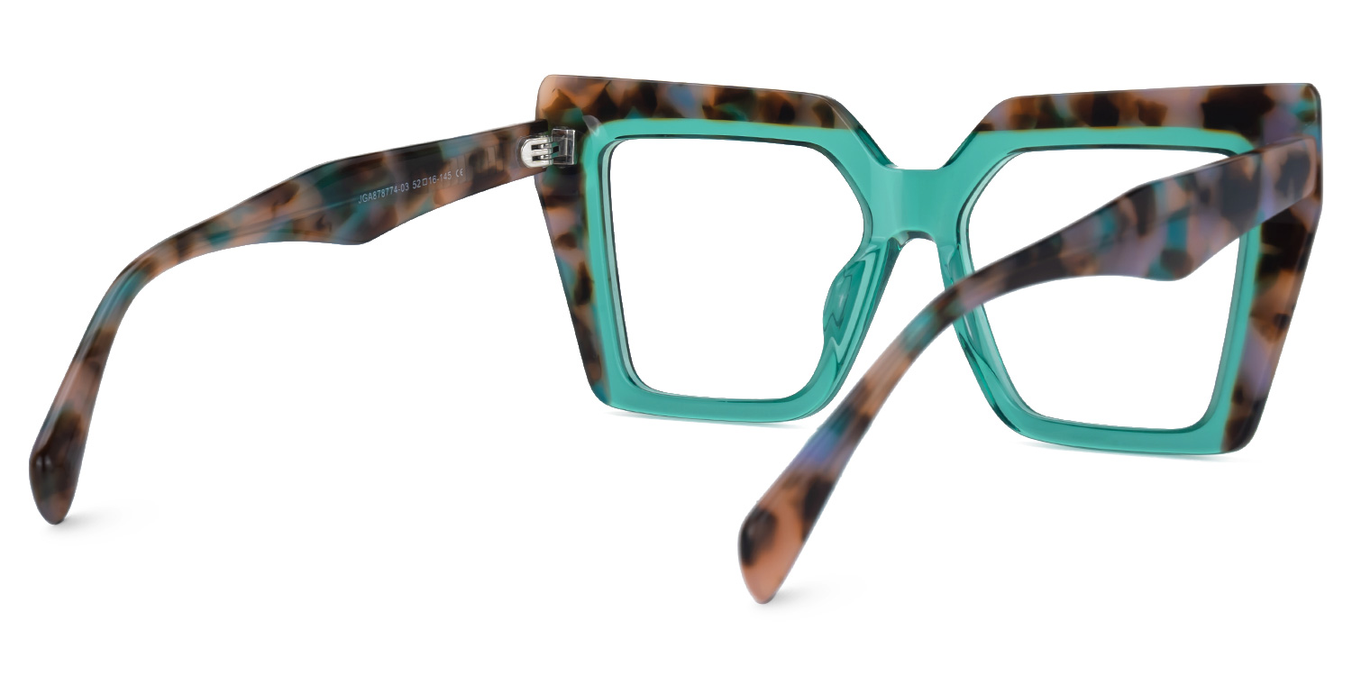 Kaliyana Square Green Glasses3