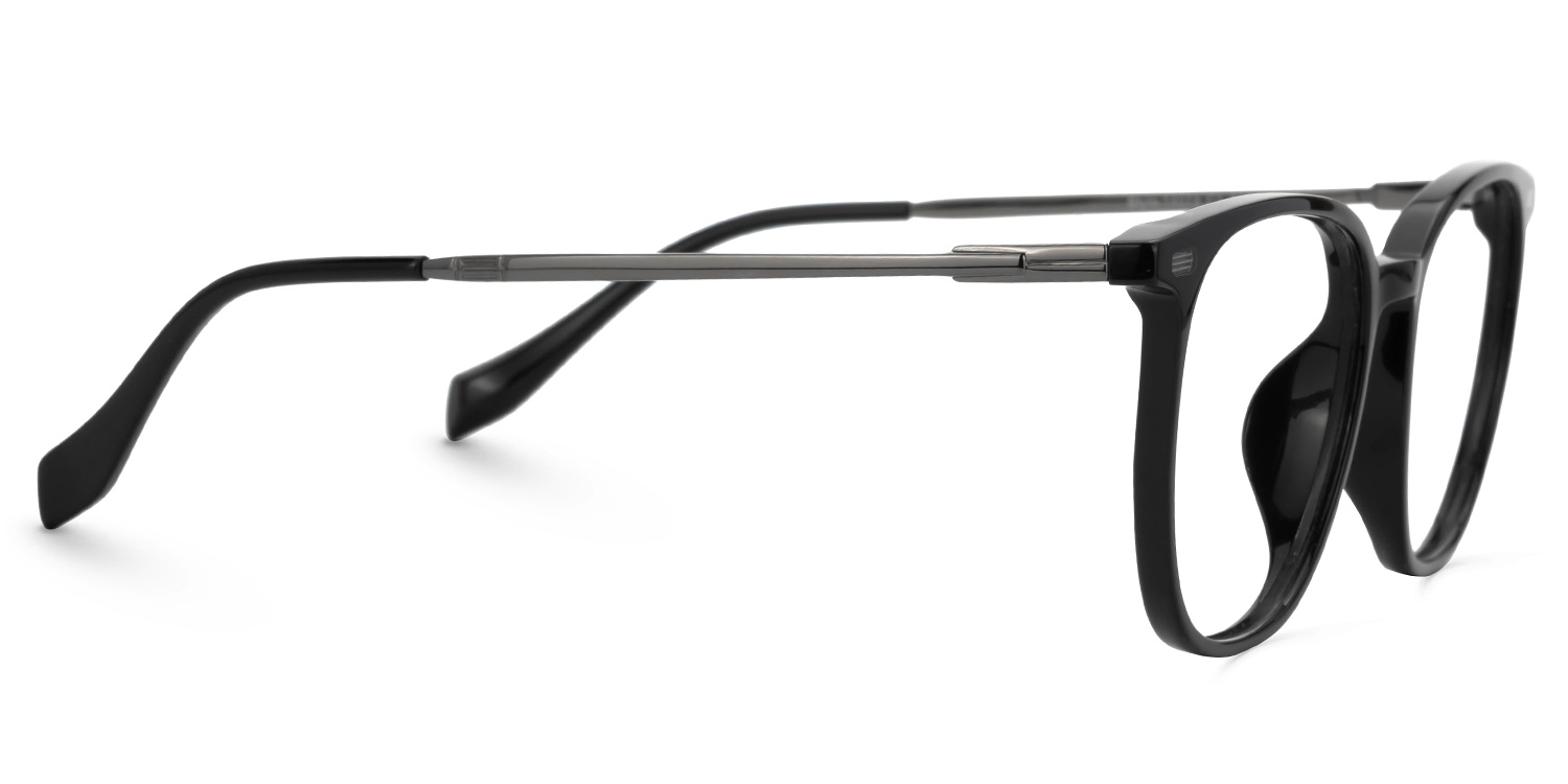 Valerye Square Black Glasses2