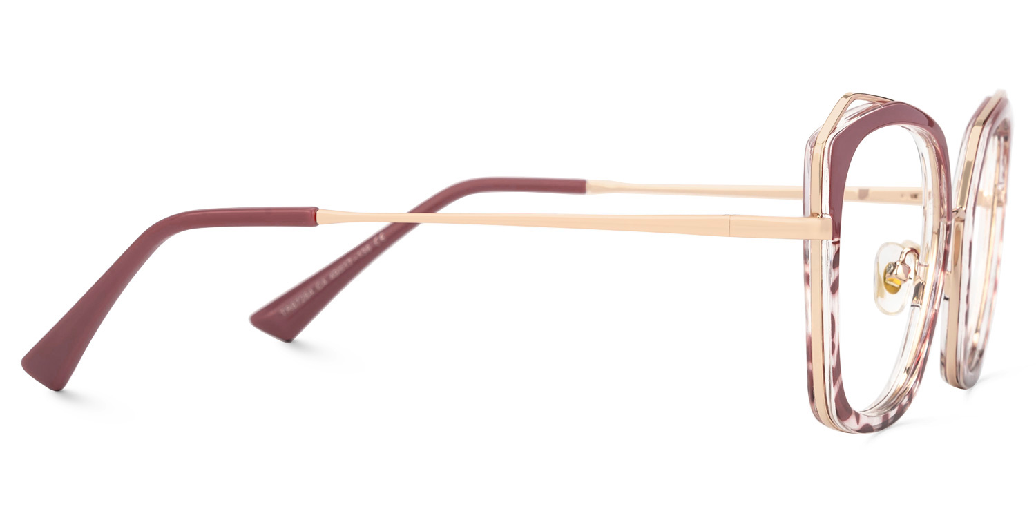 Bilal Square Red Glasses2
