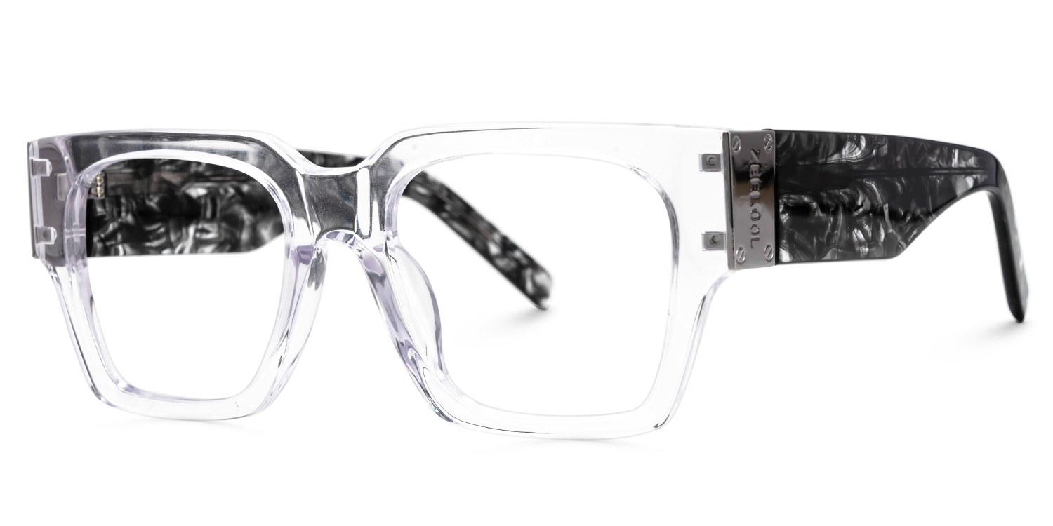 Square Dedee Crystal Frames Designer Glasses1