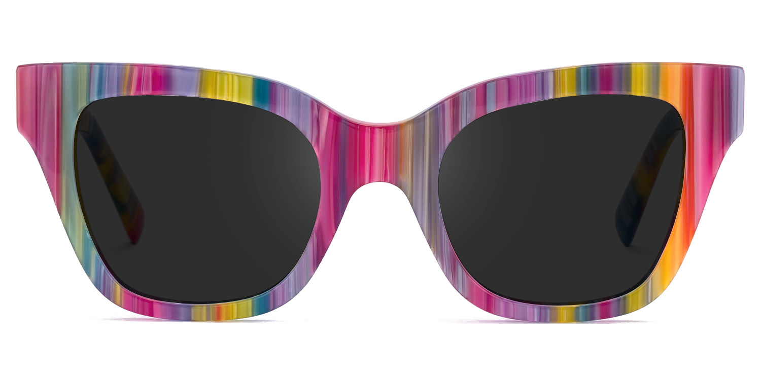 Nereyda Cateye Multicolor Sunglasses0