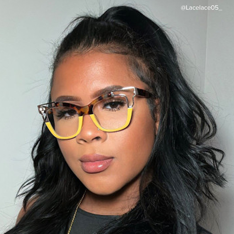 Rhoden Cateye Yellow Frame Glasses | Zeelool Optical4