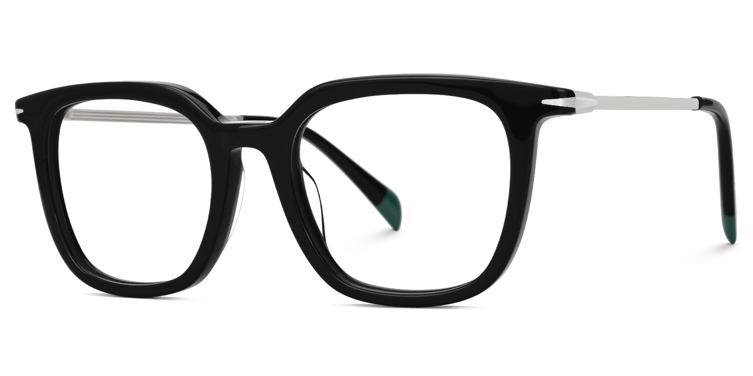 Bodali Square Black Glasses1