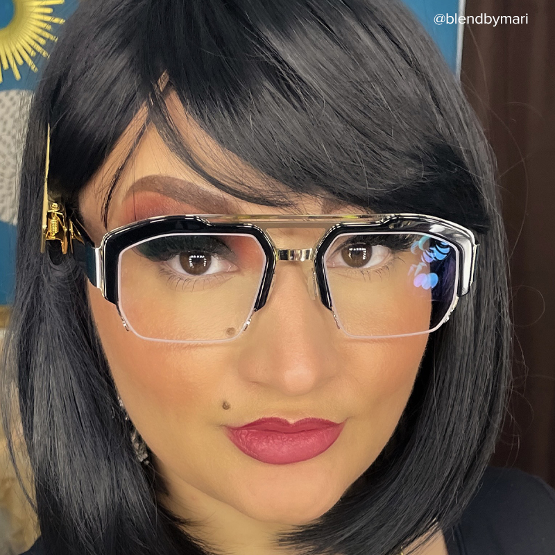 Curtis Aviator Black Glasses | Zeelool Glasses4