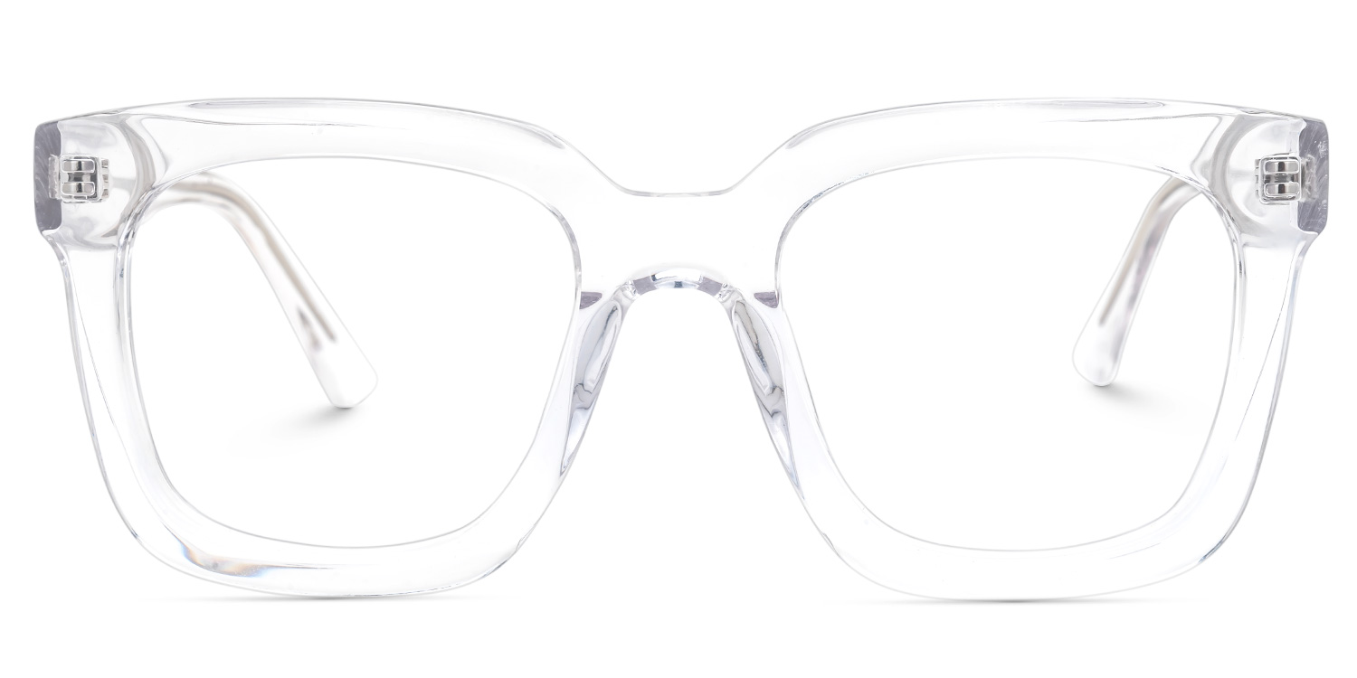 Square Haslett Crystal Glasses deals -Zeelool Glasses0