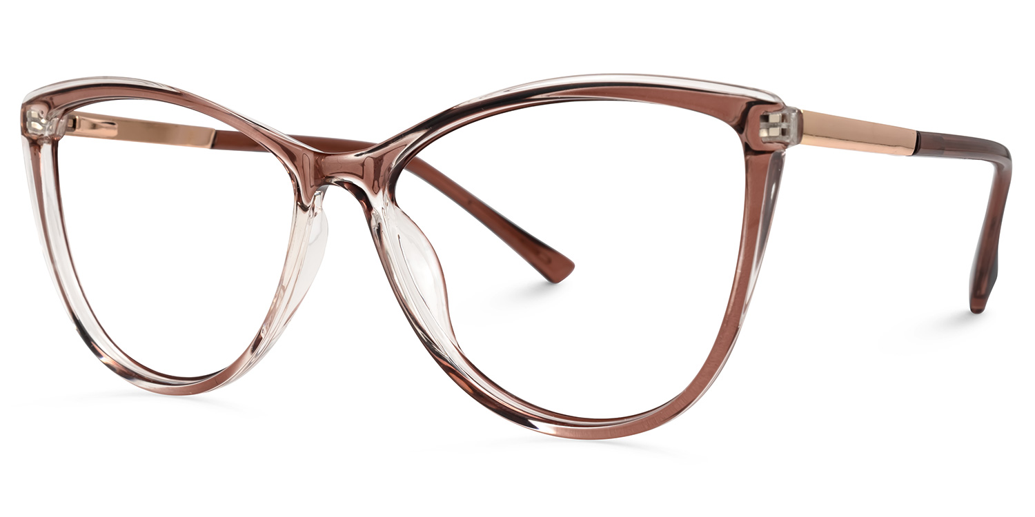 Pryor Cateye Brown Glasses1