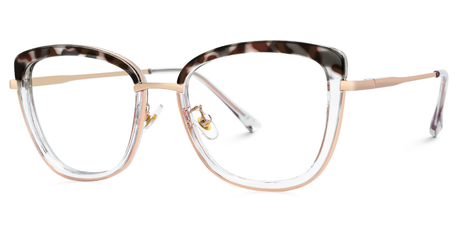 Kaye Cateye Blue Glasses1