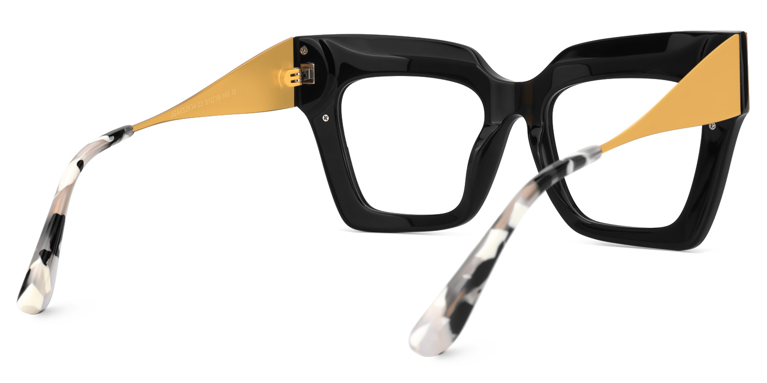 Kortney Design Frame Eyeglasses  -Zeelool Glasses3