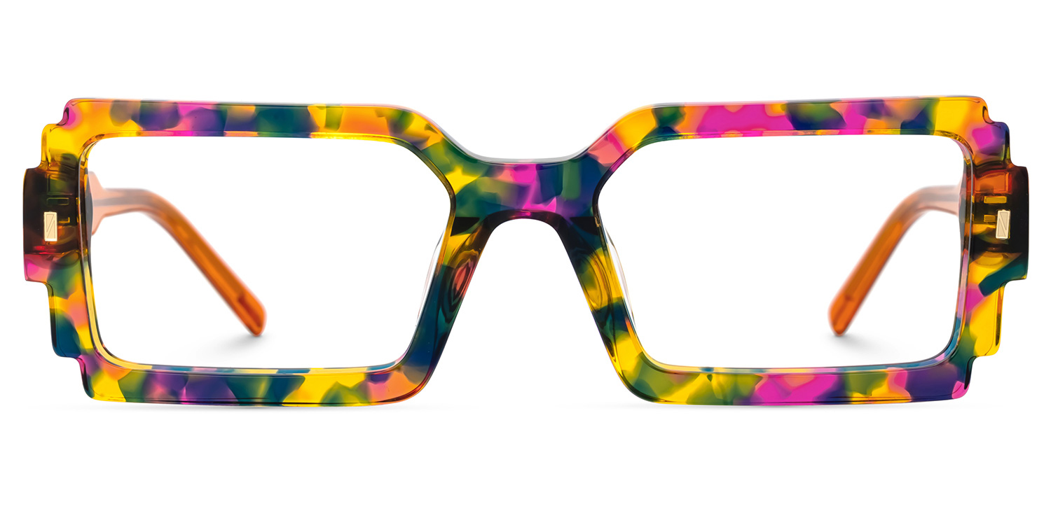 Frederick Rectangle Tortoise Glasses