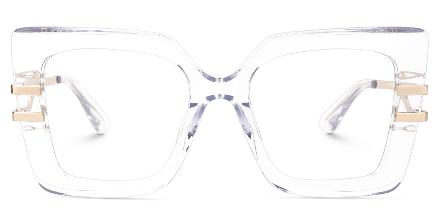 Designer Poutine Glasses in Mixed-Material Full-frame0