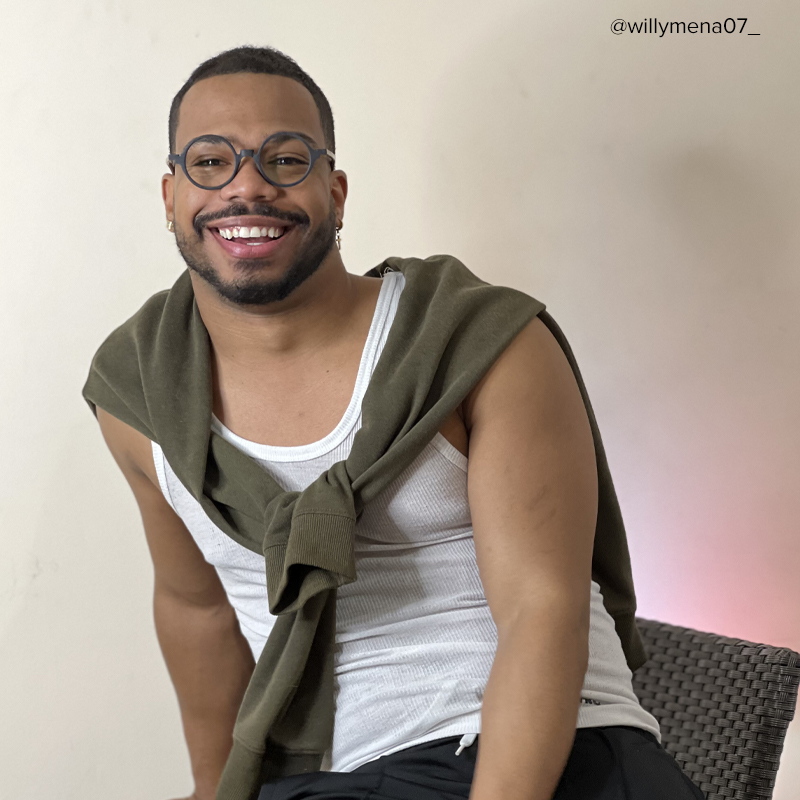 Otto Round Black Glasses5