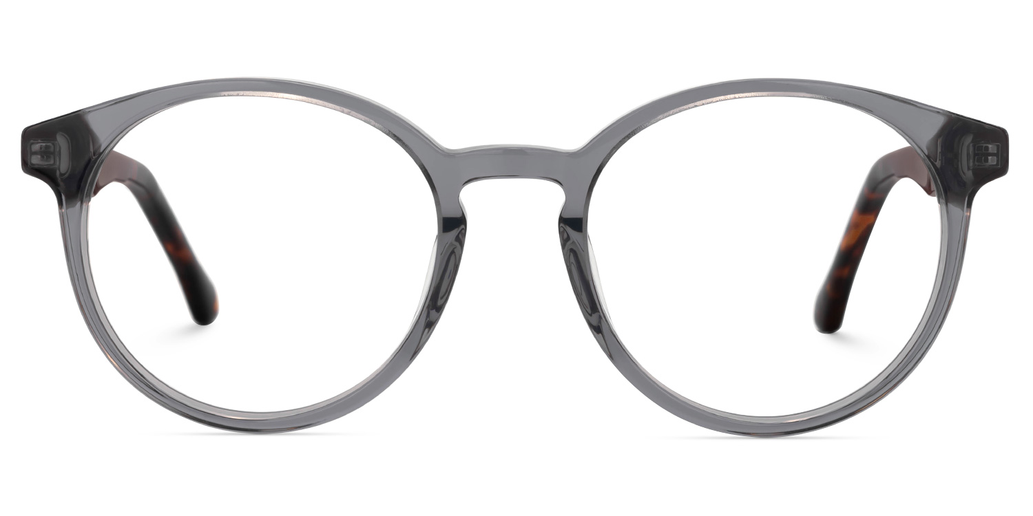 Prosser Round Gray Glasses