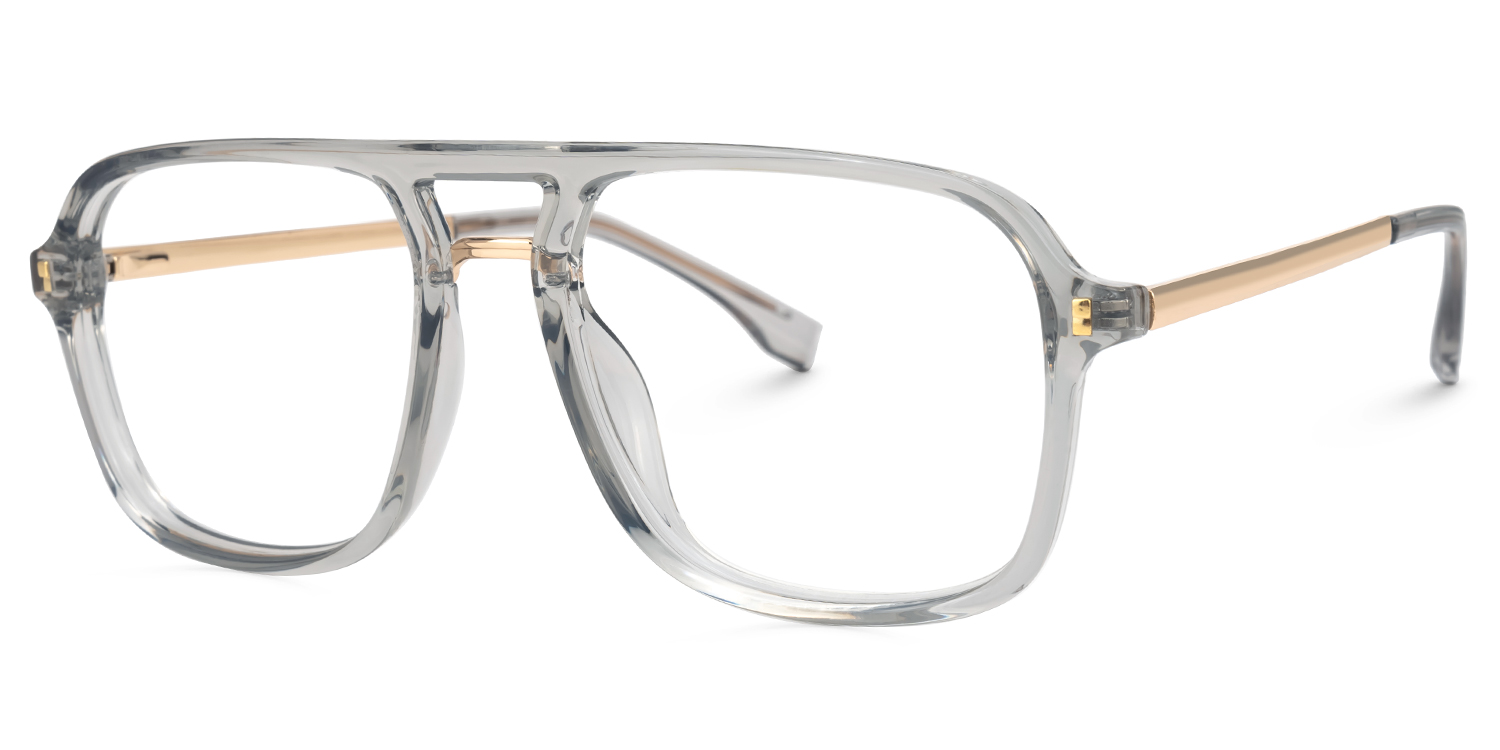Aviator Kilworth Gray Glasses deals -Zeelool Glasses1