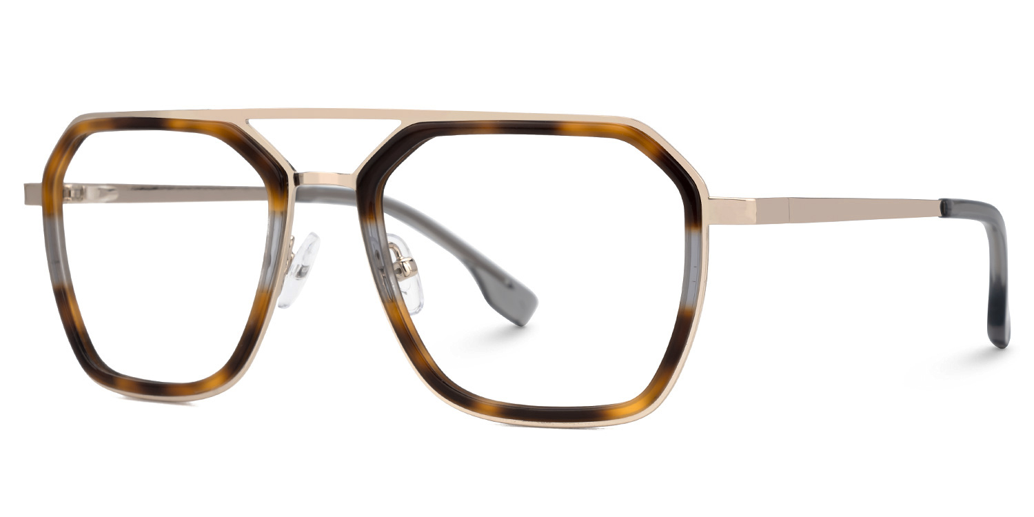 Chiquita Tortoise Eyeglasses with Aviator Design1