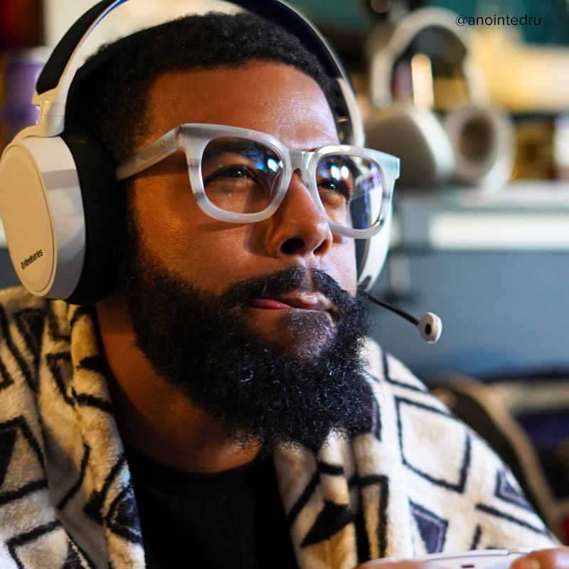 Crunch Square Gray Glasses6