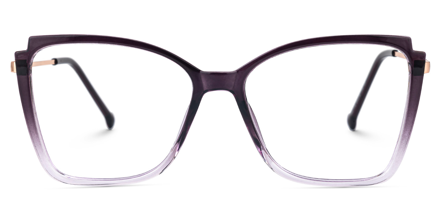 Kristen Cateye Purple Glasses