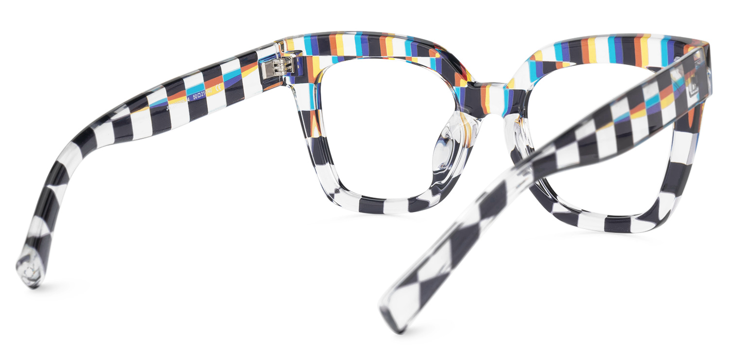 Square Geek Chic Malcolm Frame Glasses Style Checker3