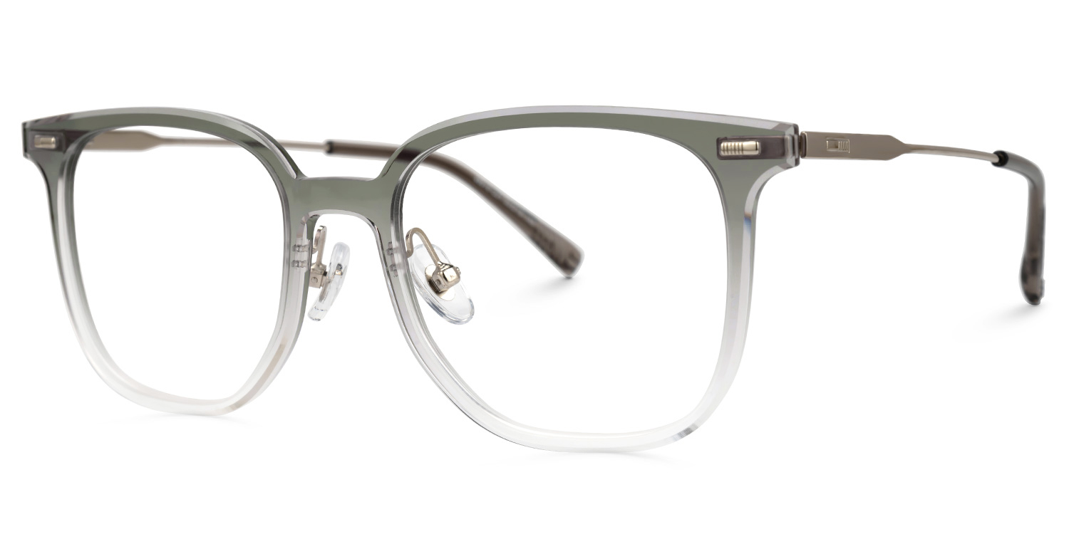 Abudy Square Two-Tone Glasses1