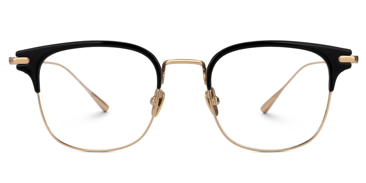 Mecca Browline Gold Glasses good-img