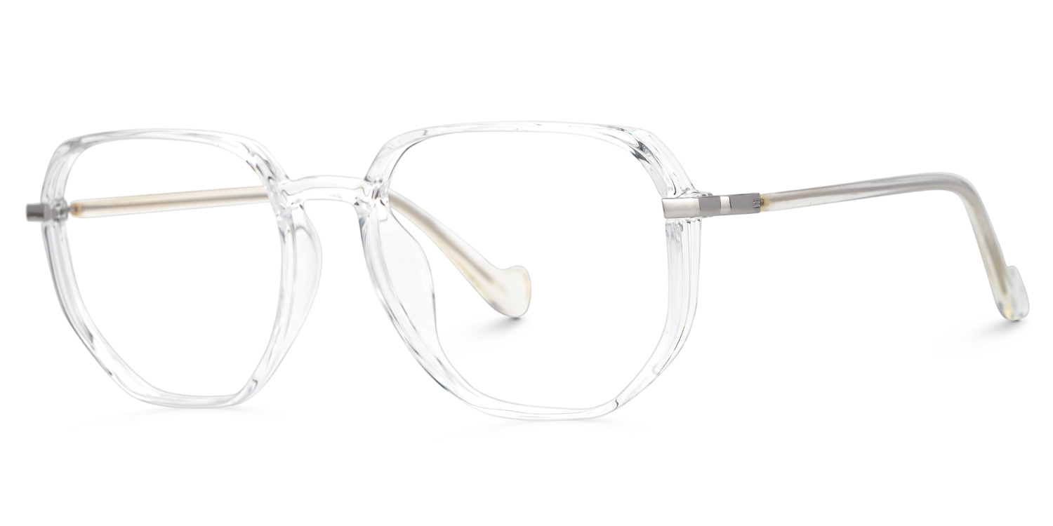 Maura Crystal Eyeglasses in Geometric Glasses Frame1
