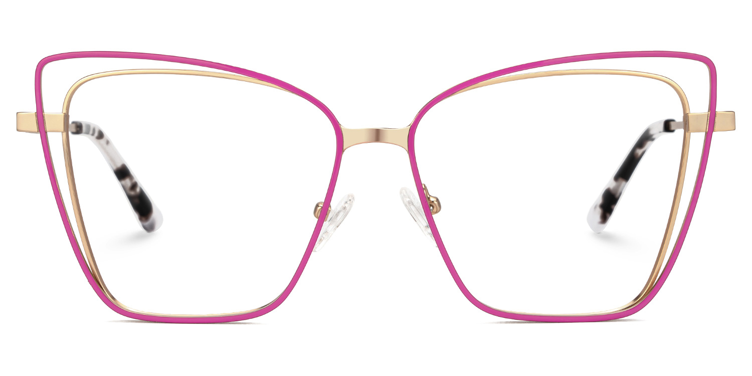 Castillo Butterfly Pink Glasses